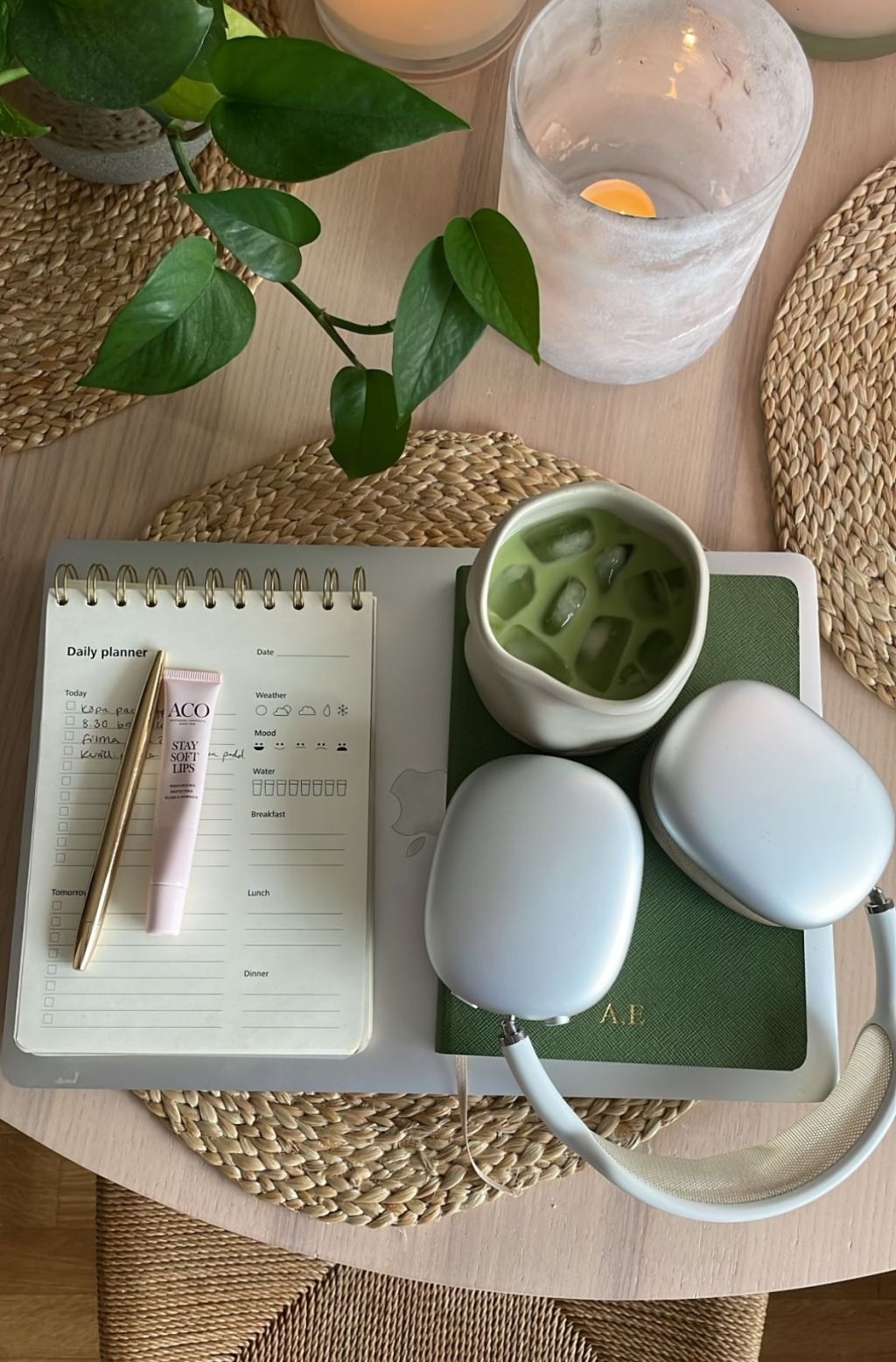 Matcha, Silk Robes, and Morning Journals: Aesthetic Wellness&nbsp;Rituals